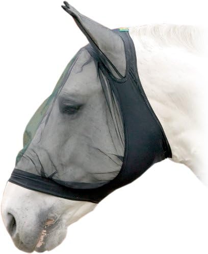 USG Fly Veil with Ear Protector, Cob, Black