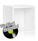 Vinyl Record Storage Cube Extra Large Stackable LP