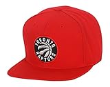 Toronto Raptors Mitchell & Ness NBA Current Wool Solid 2 Snapback Cap (Red)