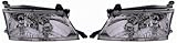 98-99 Toyota Avalon Headlights Headlamps Head Lights Lamps Pair Set
