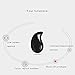 AIYIBEN Bluetooth earpiece, Mini S530 Hands-Free Bluetooth Single Earbuds Headset Earphones for iPhone Samsung Galaxy and Other Smart Phones (Black)