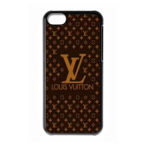 JS-04 LOUIS VUITTON With Hard Shell Case for iPhone 5C-Black
