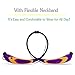Bluetooth Headphones Headset Rymemo Metallic-feeling Soft Polishing Wireless Music Earphones Stereo Earbuds Sports/running Magnetic Neckband Style for Cellphone£¬ Gold-Purple