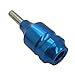 BIGWASP Premium Quality Aluminium Alloy Tattoo Cartridge Grip For Needle Cartridges (Blue)