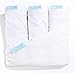 QuickZip Crib Sheet Set - Faster, Safer, Easier Baby Crib Sheets - Includes White Wraparound Base & 3 Zip-On Crib Sheets – White 100% Cotton - Fits All Standard Crib Mattresses