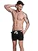 Neleus Men's Dry Fit Athletic Running Beach Shorts,801,Black,USA S+,Asia Tag L