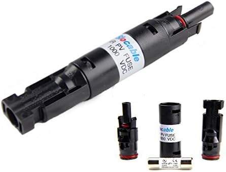 Odyssey 30A MC4 Solar PV In-Line Fuse Holder Waterproof w/ Fuse 30 Amp by Odyssey Solar