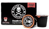 Death Wish Coffee Single Serve Capsules for Keurig K-Cup Brewers, 10 Count,0.44 oz