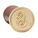 Letter S Wax Seal Stamp, Mornajina Vintage Gothic Wooden Handle Brass Head Alphabet Initial Sealing Stamp