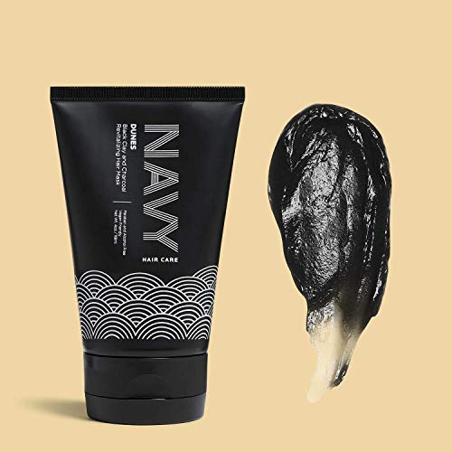 NAVY Dunes Black Clay and Charcoal Revitalizing Hair Mask for Dry Damaged Hair and Growth - Paraben-Free Detoxifying… - Image 3