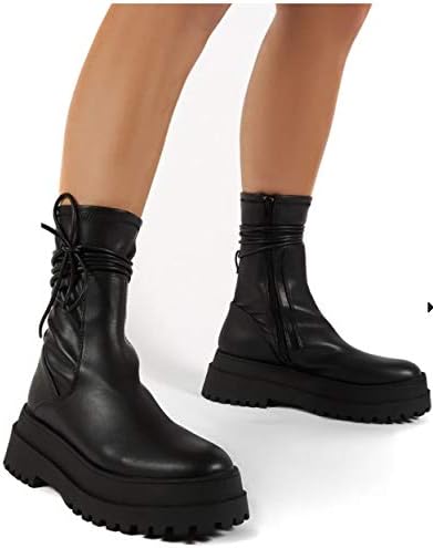 Heelchic Women%C2%A1%C2%AFs Platform Chunky Martin