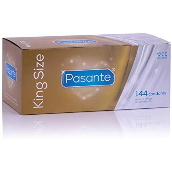 Pasante Condones King Size, pack de 144: Amazon.es: Salud y cuidado personal