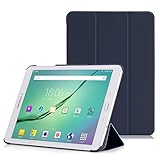 MoKo Tab S2 9.7 Case, Slim Lightweight Smart Stand Cover Case with Auto Wake / Sleep for Samsung Galaxy Tab S2 9.7/S2 Plus 9.7 LTE Android 6.0/7.0 2017 Version, INDIGO