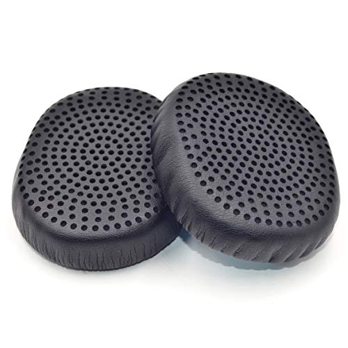 Defean Riff Wireless Earpads Protein Leather and Memory Foam Replacement Cushion Ear Pads for Skullcandy Riff Wireless On-Ear Headphones (Black)