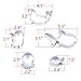 Not Only Cookie Cutters~Interact and Learn knowledge~Antarctic Rcosystem Sea Animals - Multi-purpose Food Grade Stainless Steel Marine Life Shape Biscuit Sandwich Fruit Bread Cutters - YookeeHome