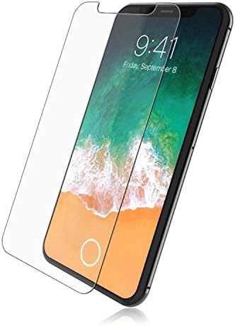 iPhone X Screen Protector by Gembonics, iPhone 10 Tempered Glass with 9H Hardness Ultra-clear Perfect Fit Maximum Screen Protection from Bumps, Drops, Scrapes and Marks