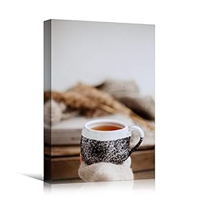signwin Canvas Wall Art Tea Coffee Drinks Farmhouse/Country...