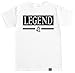 FTD Apparel Men's Legend T Shirt - Large White