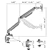 IMtKotW Single Arm Monitor Desk Mount Stand, Height Adjustable Full Motion Monitor Arm with Mechanical Spring Fits 17