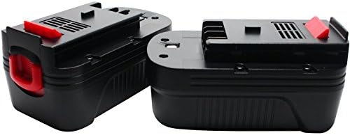 2-Pack - Black &amp; Decker HPD18K-2 Battery Replacement - For Black &amp; Decker 18V HPB18 Power Tool Battery (1500mAh, NICD)