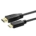 HDMI to Type C Mini HDMI 2 meter (6 ft.) 1080p HIGH RES for CAMCORDER with HDMI-mini port