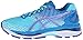 ASICS Women's Gel-Nimbus 18 Running Shoe, Turquoise/Iris/Methyl Blue, 7.5 M US