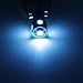 Partsam Roof Running Light Cab Marker Smoke Cover +168 Ice Blue LED Bulb For 1988-2002 GMC C1500 C2500 C3500 K1500 K2500 K3500