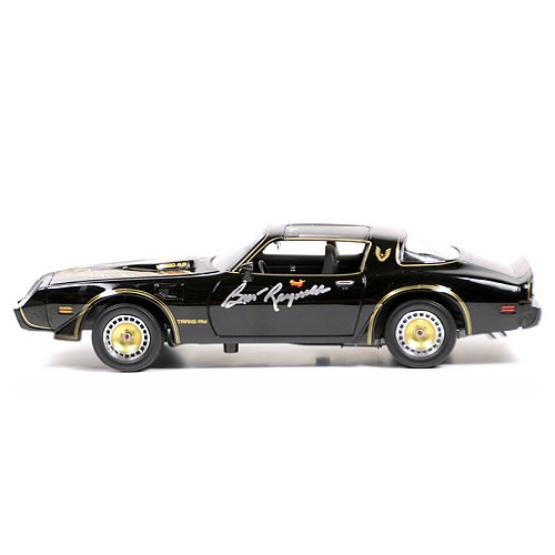 Burt Reynolds Autographed Smokey and the Bandit 2 1:18 Diecast Car