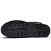 CIOR Fantiny Women's Snow Boots Winter Warm Suede Lace up Snearkers Fashion Flat Platform Shoes,NX01,Black,42