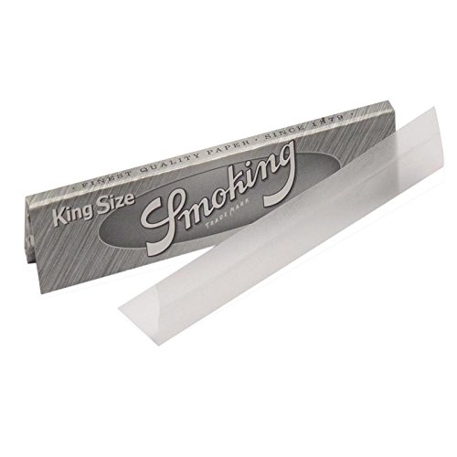 Smoking King Size Master Silver Long Papers, 1 Bokklet x 33 Papers