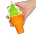 1Pc Random Squishy Jumbo Slow Rising Ice Cream Food Sample Bag Pendant Key Chain Toy Stress Relief