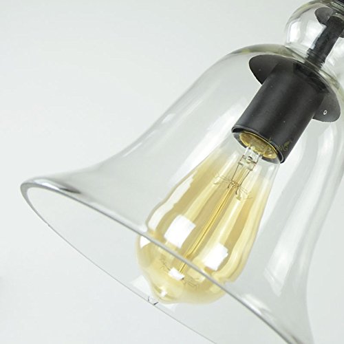 Kitchen Island Pendant Light Glass Shade Pendant Lighting Bar Ceiling Lamp Office Modern Ceiling Light Study Chandelier Lighting Bulb Include UNICASA (Pendant Light) - Thumbnail 3