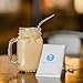 Reusable Silicone Drinking Straws - 12 Pieces Drinking Straws & Metal Stainless Steel Straws Bundle - 30oz and 20oz tumblers compatible Extra Long for Yeti/Rtic/Ozark by PINE KITCHEN CO (Vibrant)
