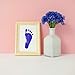 Ink Pad for Baby Footprint, Baby Handprint, Paw Print Pad, Create Impressive Keepsake Stamp, Non-Toxic Ink pad, Perfect Baby Shower Registry Gift for Boys and Girls (Blue)