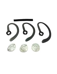 avimabasics Ear Buds, Kit de repuesto earloops Buds compatible con Plantronics wh500 CS540 W440 Savi W740   Incluye: 3 Earloop, 3 eartips & Tubo de espuma   Garantía de satisfacción, 1 paquete