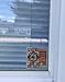 6 Pets Inside Red Safety Alert Warning Window Door Stickers; in Fire or Emergency They Notify Rescue Personnel to Save Pet; 3 X 3 Inches