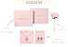 BONALUNA Bohemian Wood And Marble Effect Oblong Shaped Drop Statement Earrings