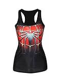 Cherry Woman Lace Patchwork Shoulders Skull Prints Front Shirt