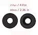 Bingle Ear Cushions Foam Doughnut Replacement for Plantronics Supra Plus Encore and Most Standard Size Office Telephone Headsets H251 H251N H261 H261N H351 H351N H361 H361N (4 Pack) (BEC-DN4)
