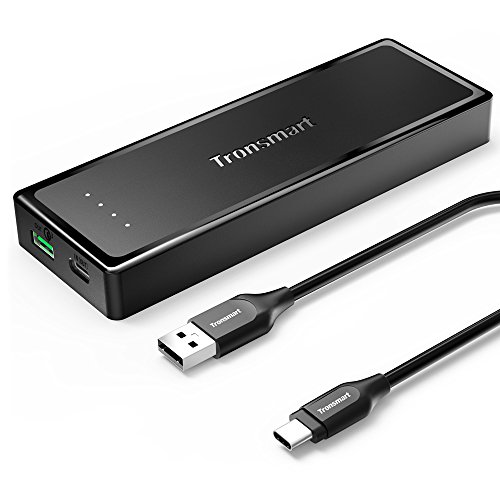 Tronsmart presto 10400mah usb-c/type-c external battery…