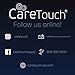Care Touch Digital Thermometer | 50 Probe Covers | Multi-Use Thermometer for Babies, Adults, and Pets