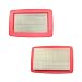 HQRP 2-Pack Air Filter Cartridge for RED MAX 544271501 / T4012-82310 / T4012-82311 Replacement fits REDMAX EB7000 EB8000 Series Plus Coaster