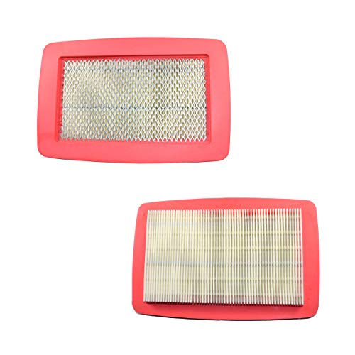 HQRP 2-Pack Air Filter Cartridge for RED MAX 544271501 / T4012-82310 / T4012-82311 Replacement fits REDMAX EB7000 EB8000 Series Plus Coaster