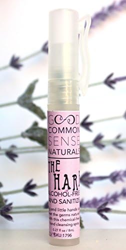 The Hare Hand Sanitizer (1 BOTTLE) - Organic Hand Sanitizer - Travel Antibacterial spray - Hand Cleanser - Kill Germs - Alcohol-Free Sanitizer - Essential Oil Gel - Hand Soap