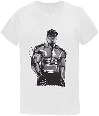 ALLIEED Women's R&amp;B Hip Hop 50CENT T-shirt -S
