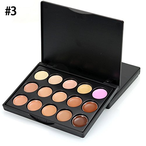 image for Qisc MIni Professional 15 Colour Concealer Camouflage Contour Eye Face