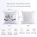 Kingla Home Decorative Flannel Throw Pillow Case Soft Couch Pillow Covers Golden Lash Out Eyelash Throw Pillow Covers 18x18 Inch