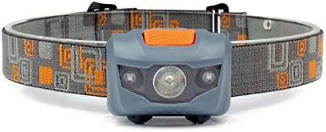 UOTOO Kids LED Headlamp Flashlight, Waterproof Headlight with Strobe Red Light, Durable Lightweight for Camping, Hiking, Dog Walking