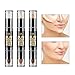 Ownest 6 Colour Contour Stick, Concealer Contour, Highlighters Stick, Face Highlighters,Double-end Make up Concealer Contouring Sticks Cream Set Bronzer and Highlighter Stick Set