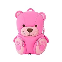 LYCSIX66 Kids Toddler Backpack with Safety Harness Leash Anti-Lost Preschool Bag for Boy Girl Ages 2-5 (Teddy Bear)